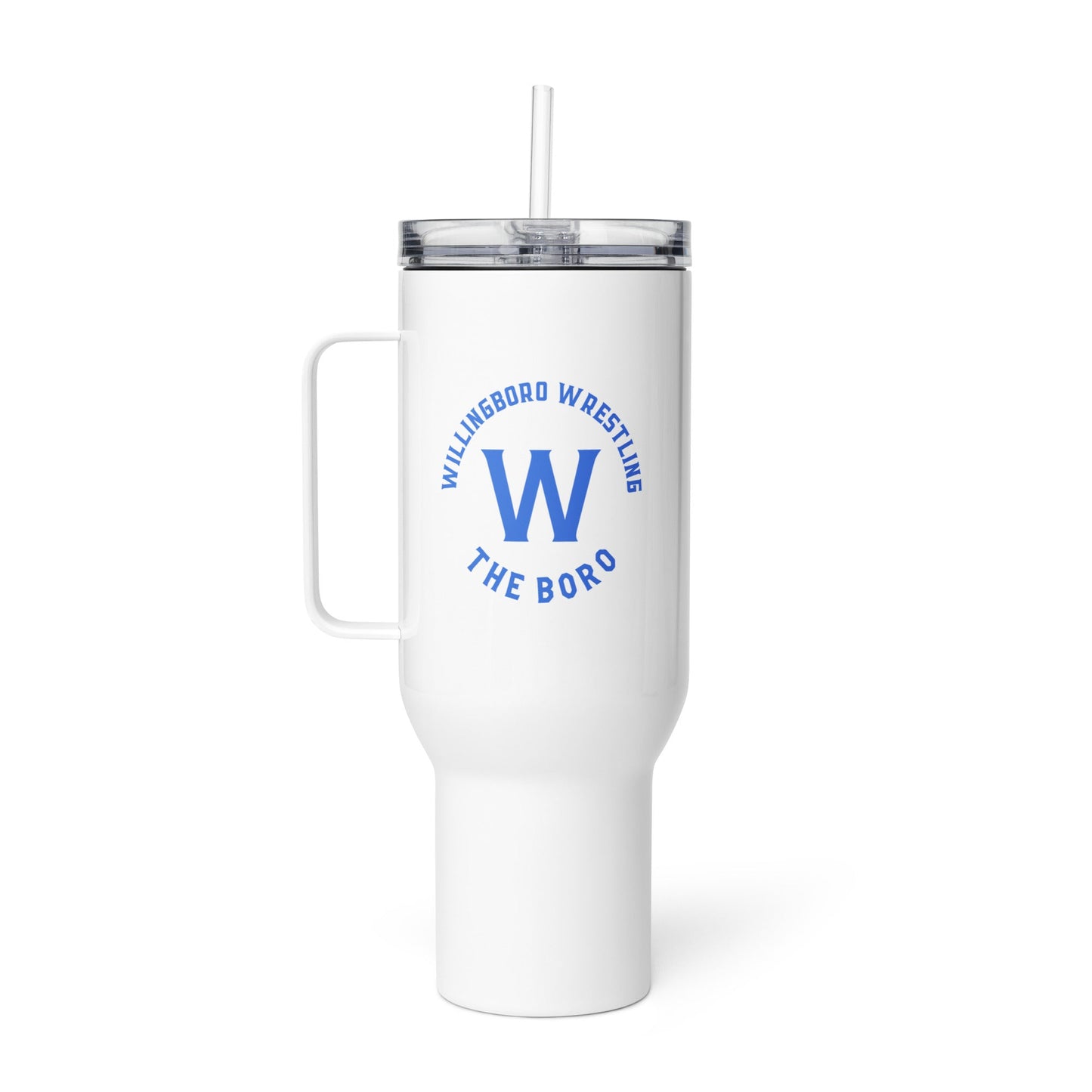 Travel Mug | The Boro Brand | Script Logo