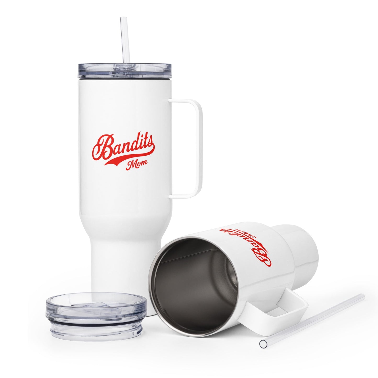 Travel Mug | Tri - City Baseball | Bandits Mpm Logo