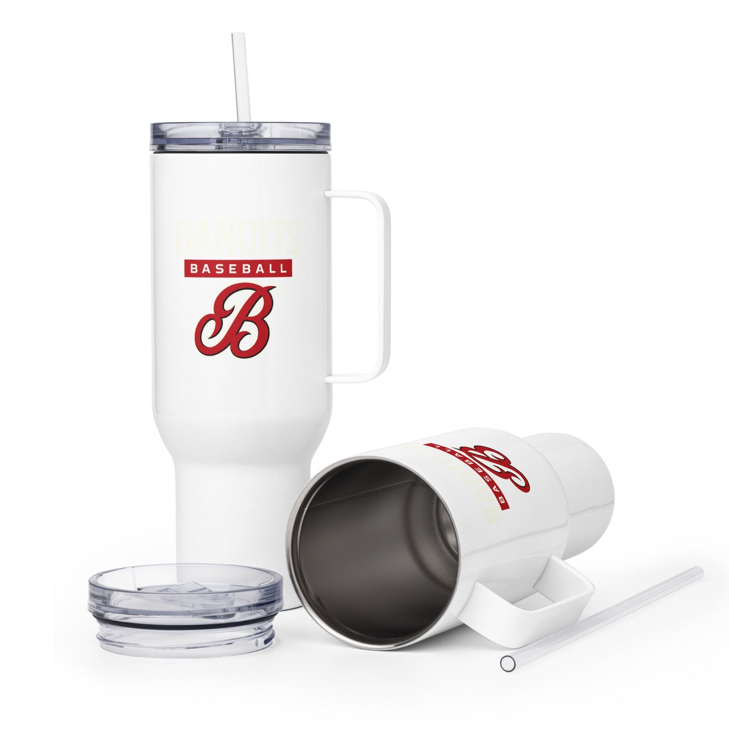 Travel Mug | Tri - City Baseball | Varsity Script Logo