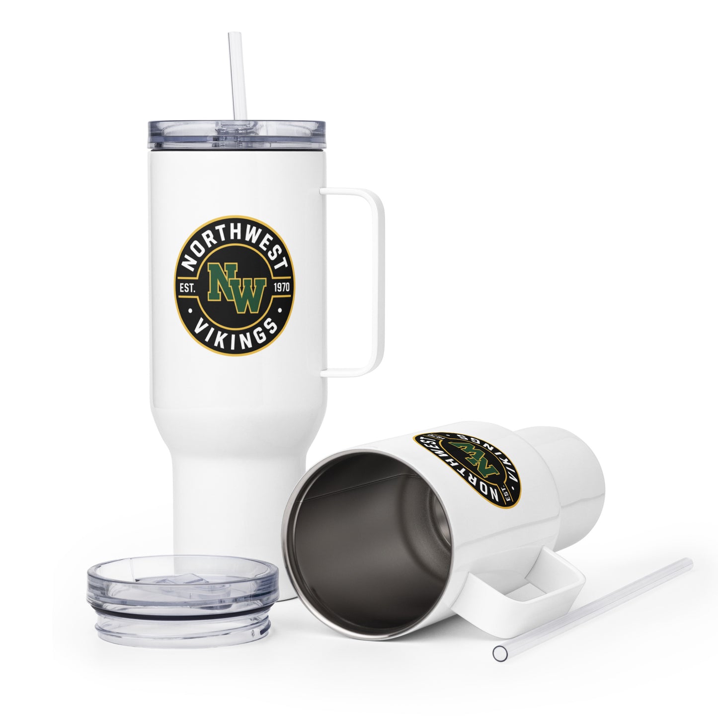Travel Mug | Northwest High School | Badge Logo
