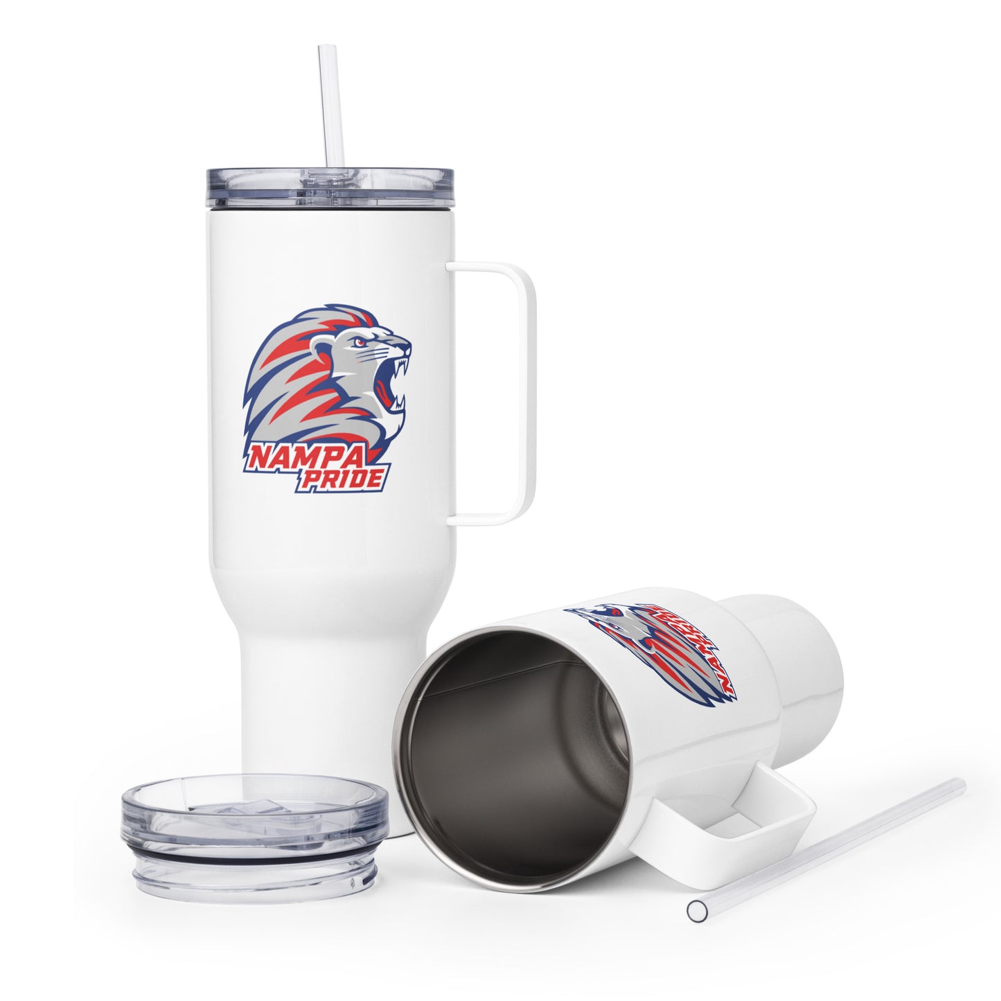 Travel Mug | Nampa Pride | Mascot Logo
