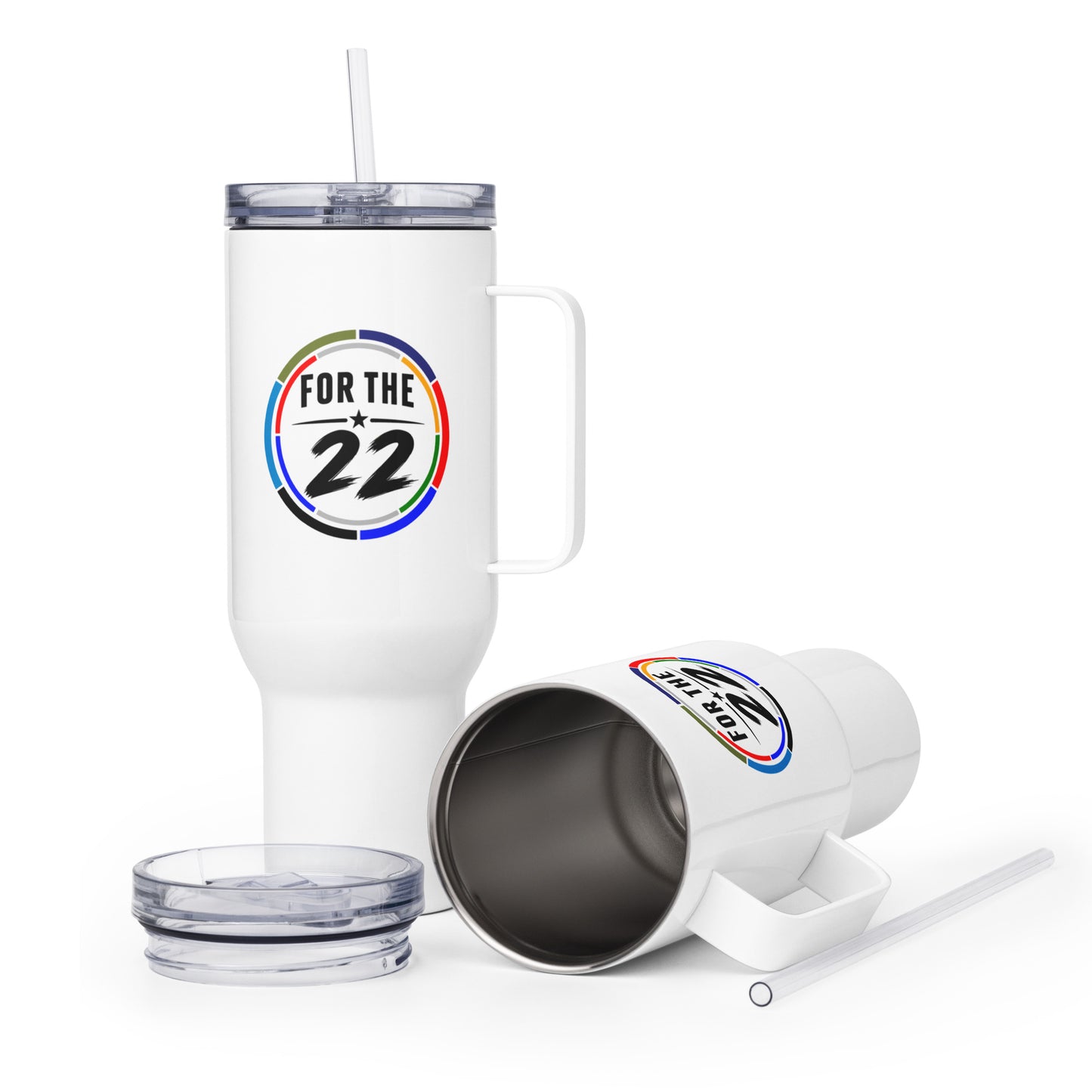 Travel Mug | For the 22 | Honor Athletics Logo
