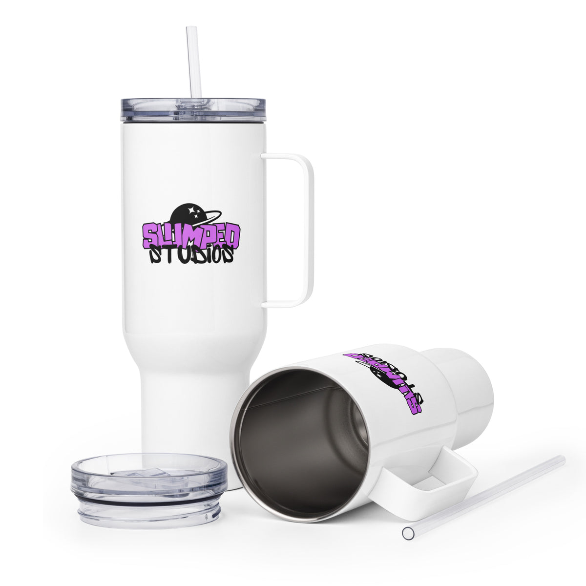 Travel Mug | SlumpedStudios | Crest Logo