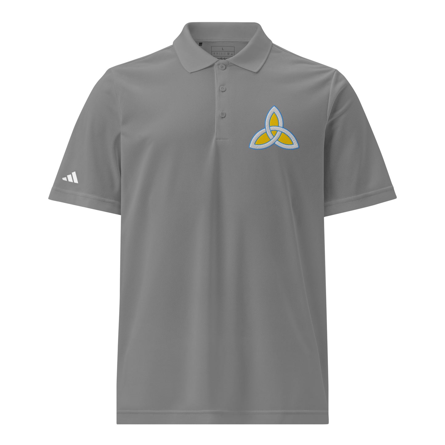 Signature | Embroidered Adidas Sport Polo | God’s Angels | Emblem Logo