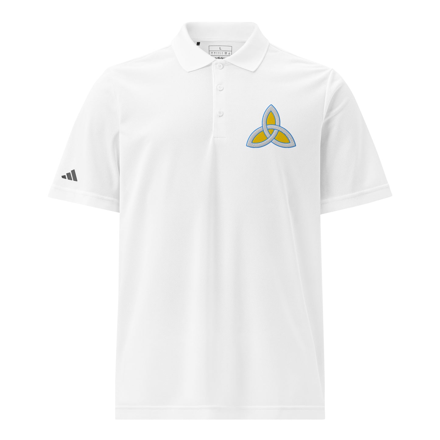 Signature | Embroidered Adidas Sport Polo | God’s Angels | Emblem Logo