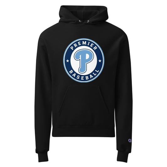 Signature | Champion Hoodie | Premier Baseball | Badge Logo