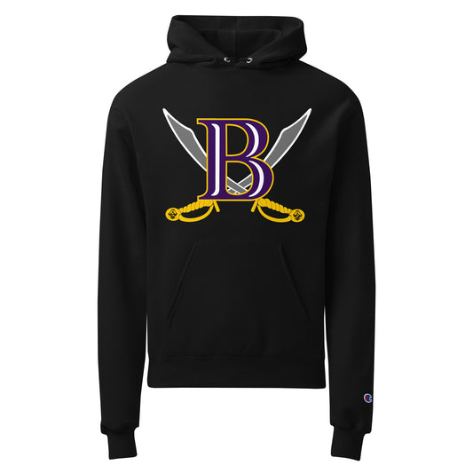 Signature | Champion Hoodie | Belton Youth Football Pirates | Vanguard Logo