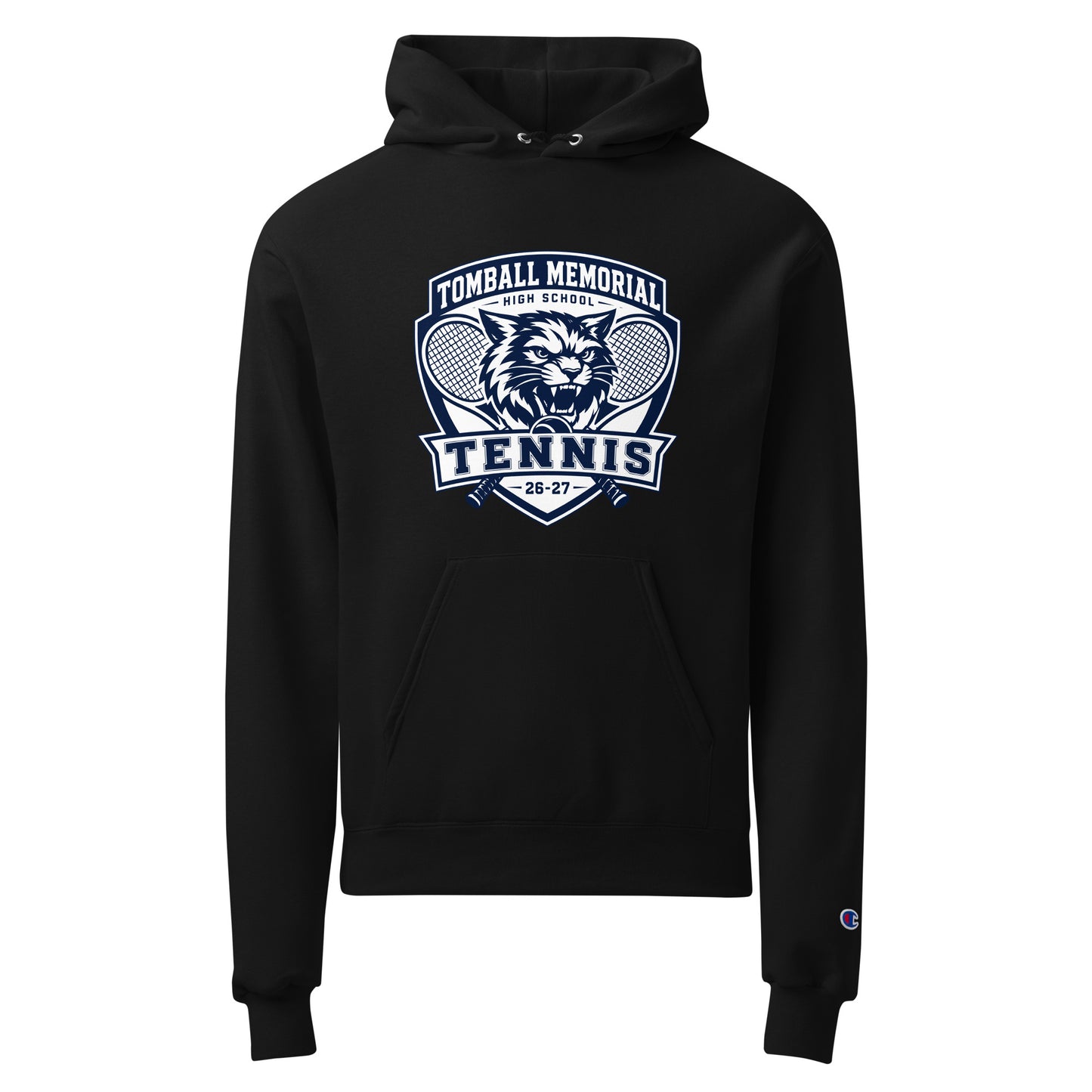 Signature | Champion Hoodie | TMHS Tennis | Shield Logo