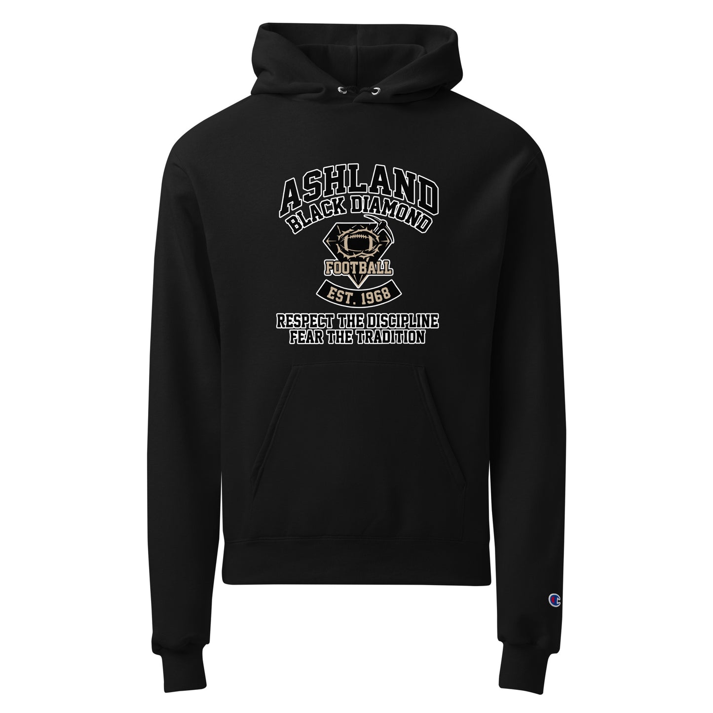 Signature | Champion Hoodie | Ashland Black Diamonds | Emblem Logo