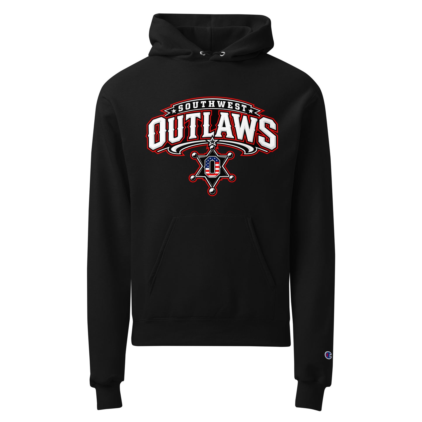 Signature | Champion Hoodie | Southwest Outlaws | Vanguard Logo