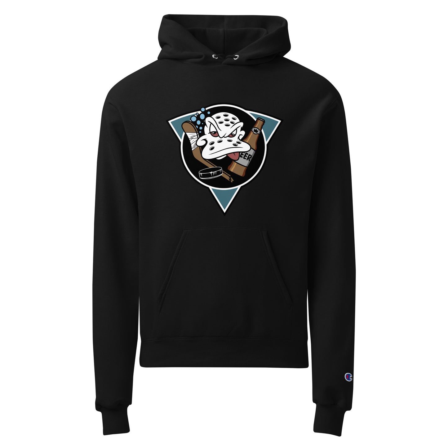 Signature | Champion Hoodie | Mighty Drunks | Crest Logo