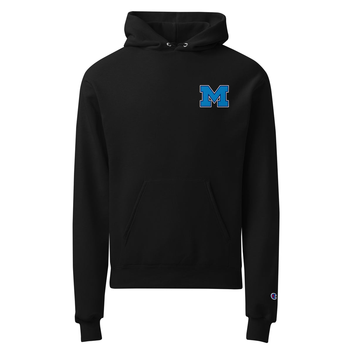 Signature | Champion Hoodie | Medfield Softball | Lettermark Logo