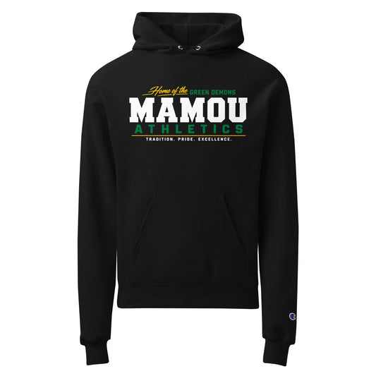 Signature | Champion Hoodie | Mamou High School | Modern Script Logo