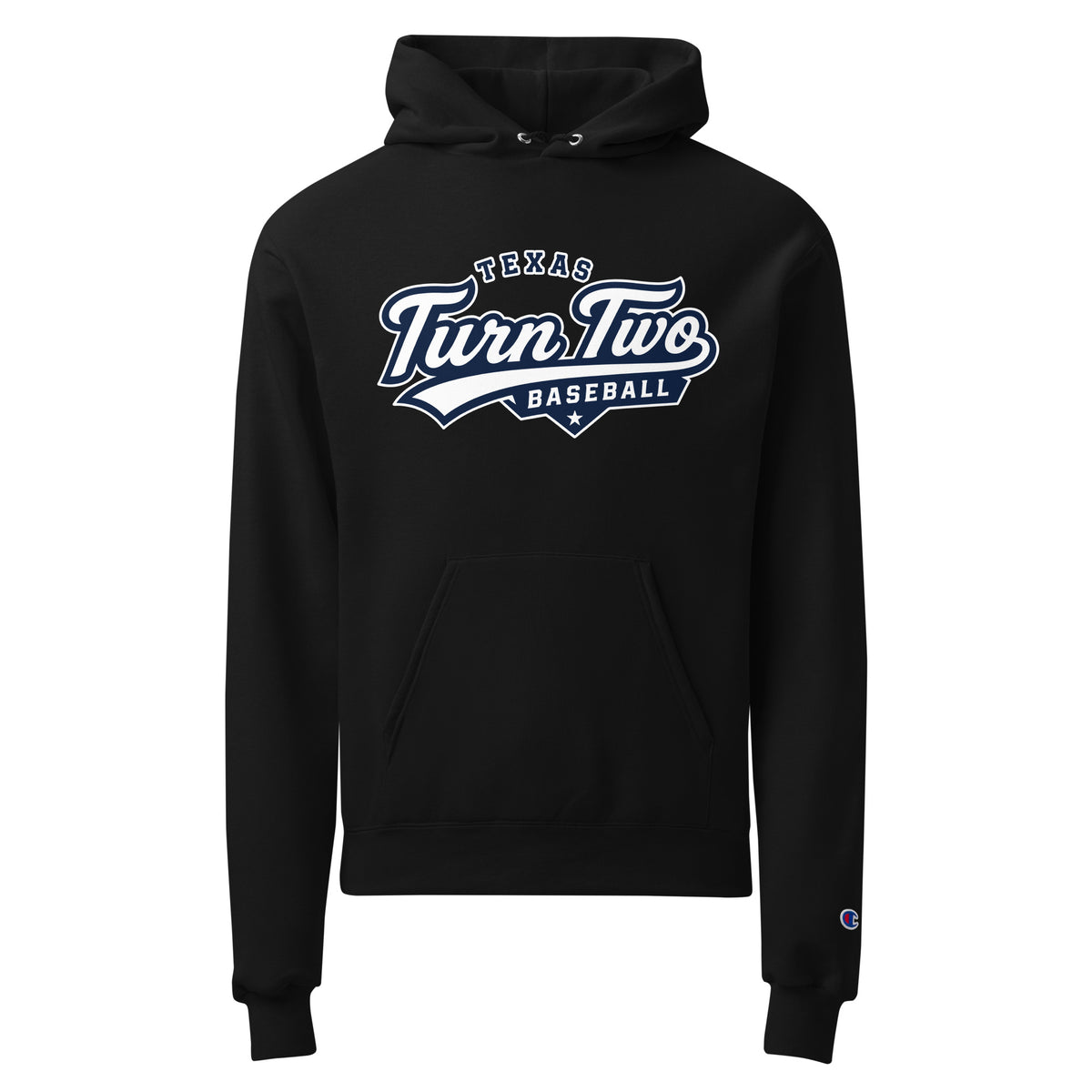 Signature | Champion Hoodie | Texas Turn Two Baseball | Athletics Logo