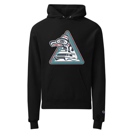 Signature | Champion Hoodie | Allen Marine | Vanguard Logo
