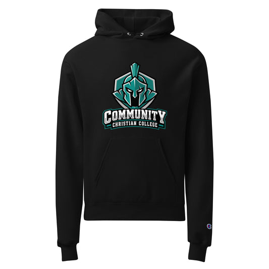 Signature | Champion Hoodie | Community Christian College | Vanguard Athletic Logo