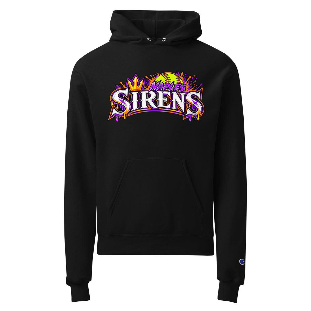 Signature | Champion Hoodie | Naples Sirens | Emblem Logo