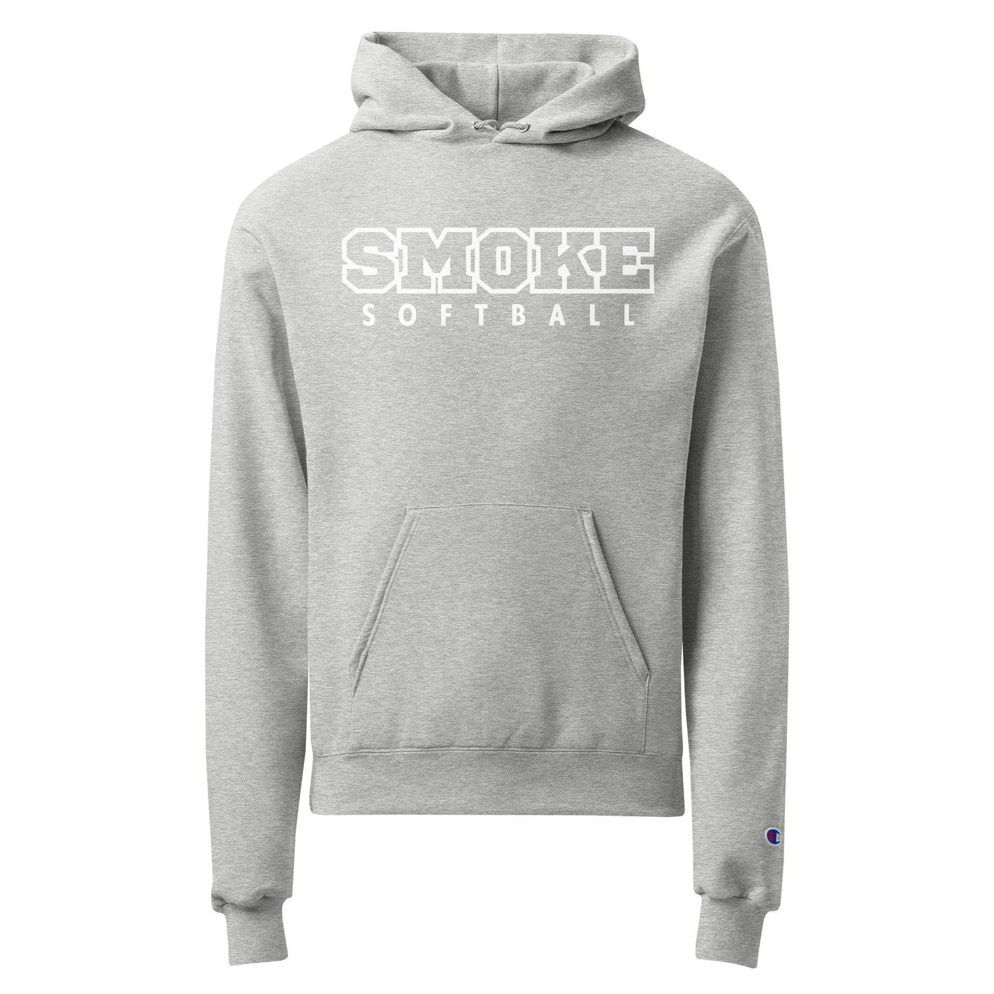Signature | Champion Hoodie | Smoke 14U Softball | Emblem Logo