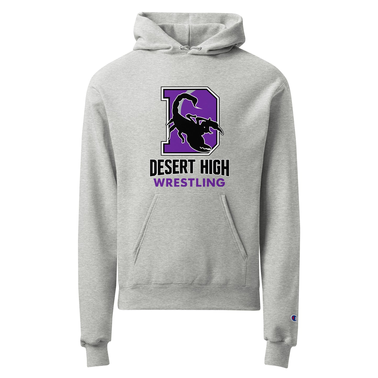 Signature | Champion Hoodie | Desert High Scorpions | Crest Logo