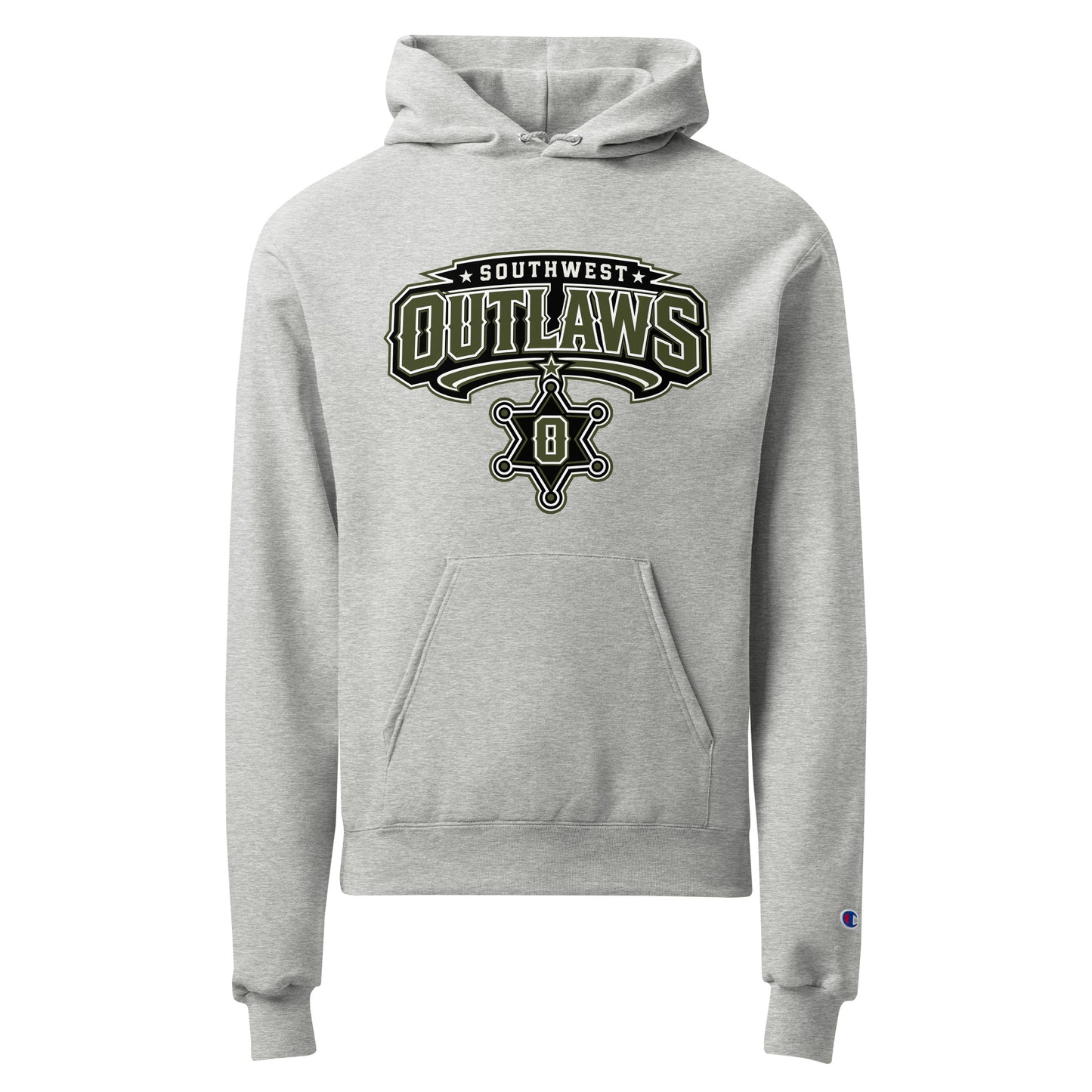 Signature | Champion Hoodie | Southwest Outlaws | Frontier Athletics Logo