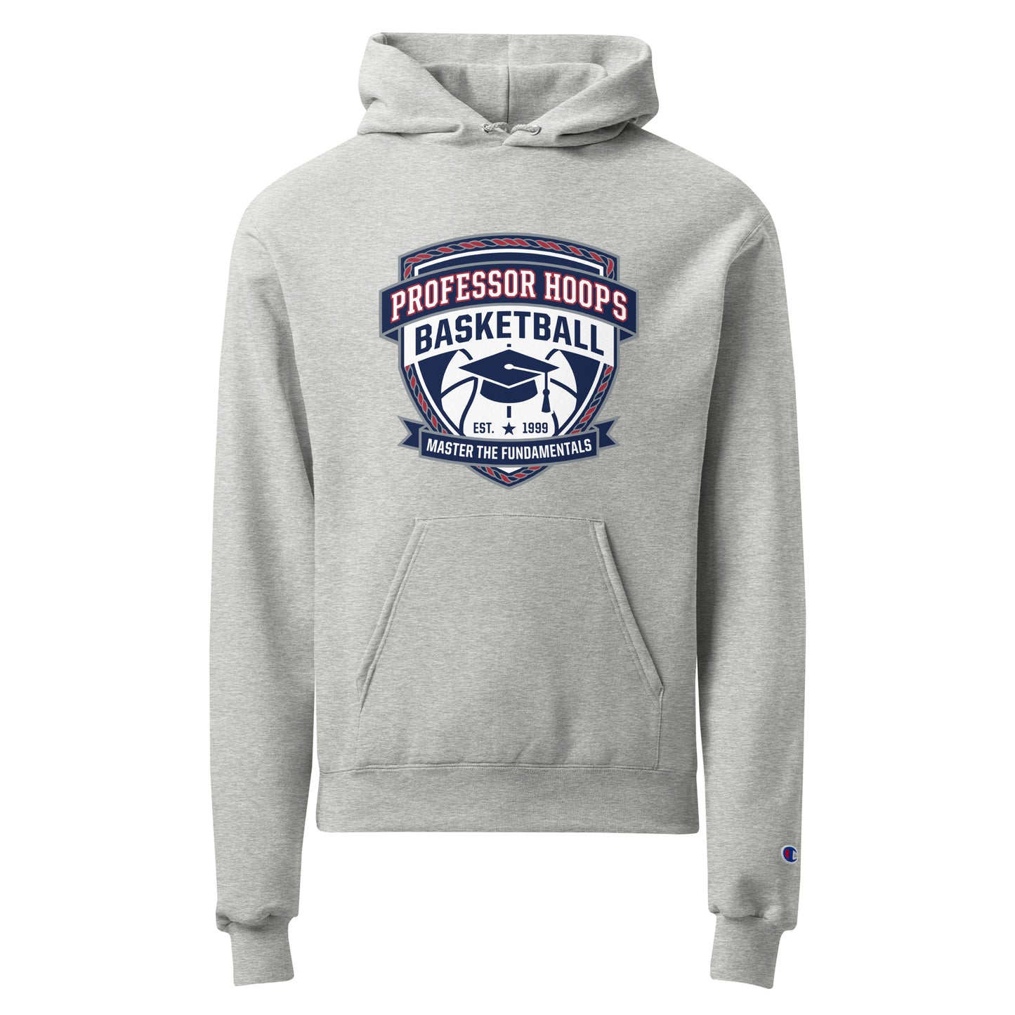 Signature | Champion Hoodie | Professor Hoops Basketball | Crest Logo