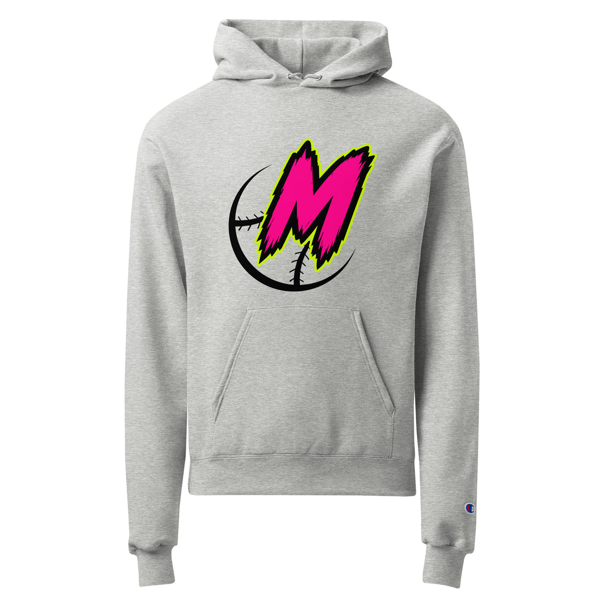 Signature | Champion Hoodie | Misfits Baseball | Lettermark Logo