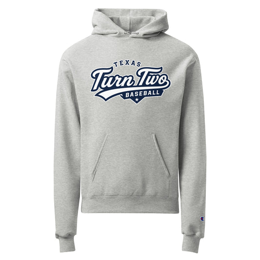 Signature | Champion Hoodie | Texas Turn Two Baseball | Athletics Logo