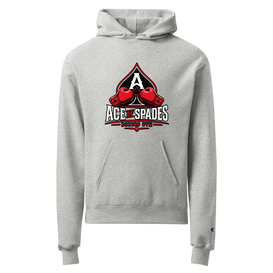 Signature | Champion Hoodie | Ace of Spades Boxing Gym | Emblem Logo