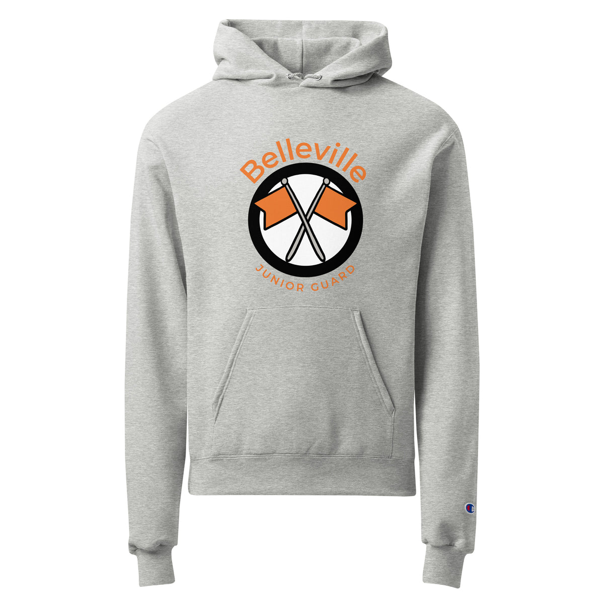 Signature | Champion Hoodie | Belleville Community Guard Programs | Crest Logo