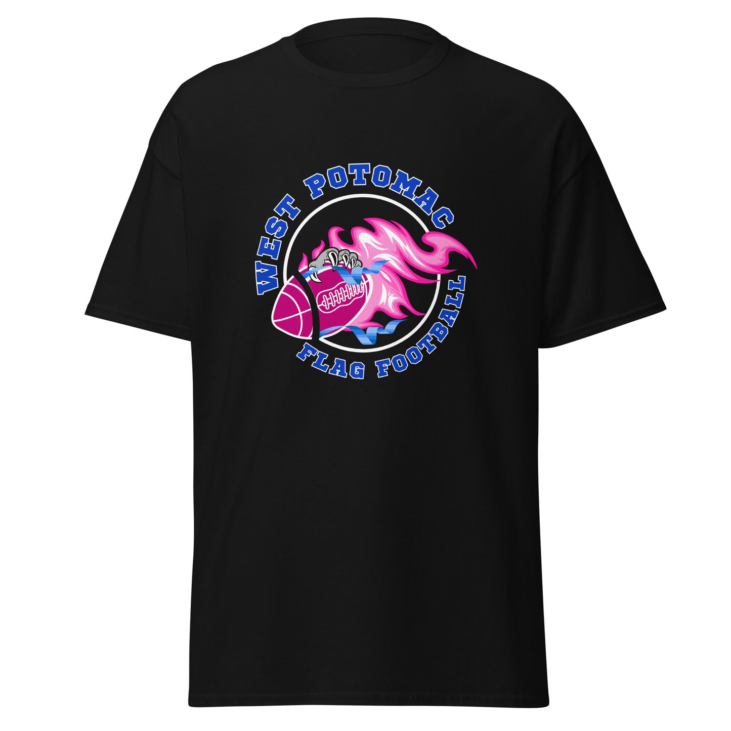 Classic | T-Shirt | West Potomac Flag Football | Crest Logo