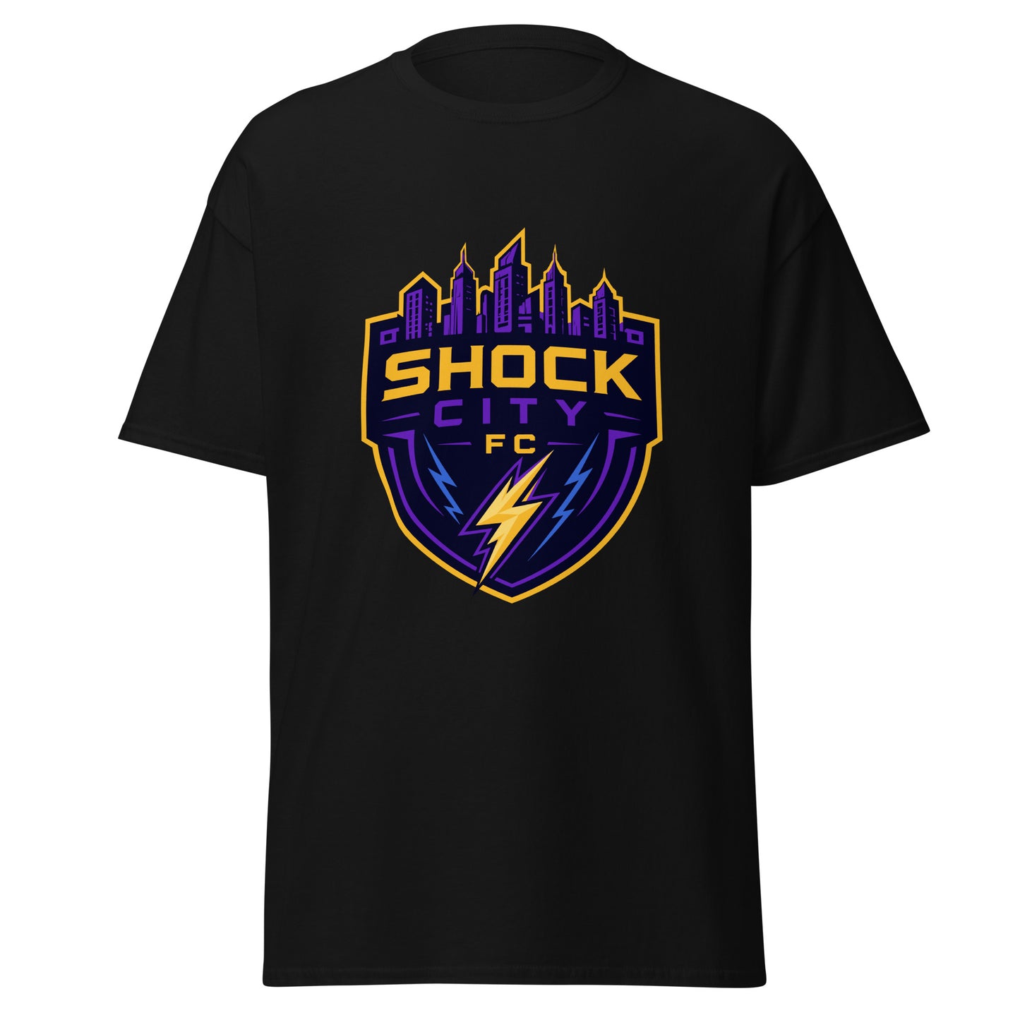 Classic | T-Shirt | Shock City FC | Crest Logo