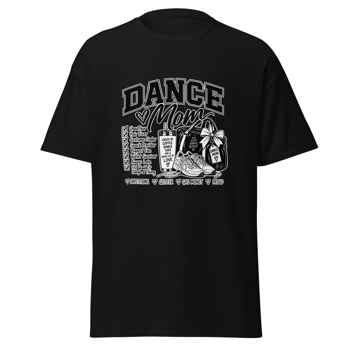 Classic | T-Shirt | Dance Life | Mom Crest Logo