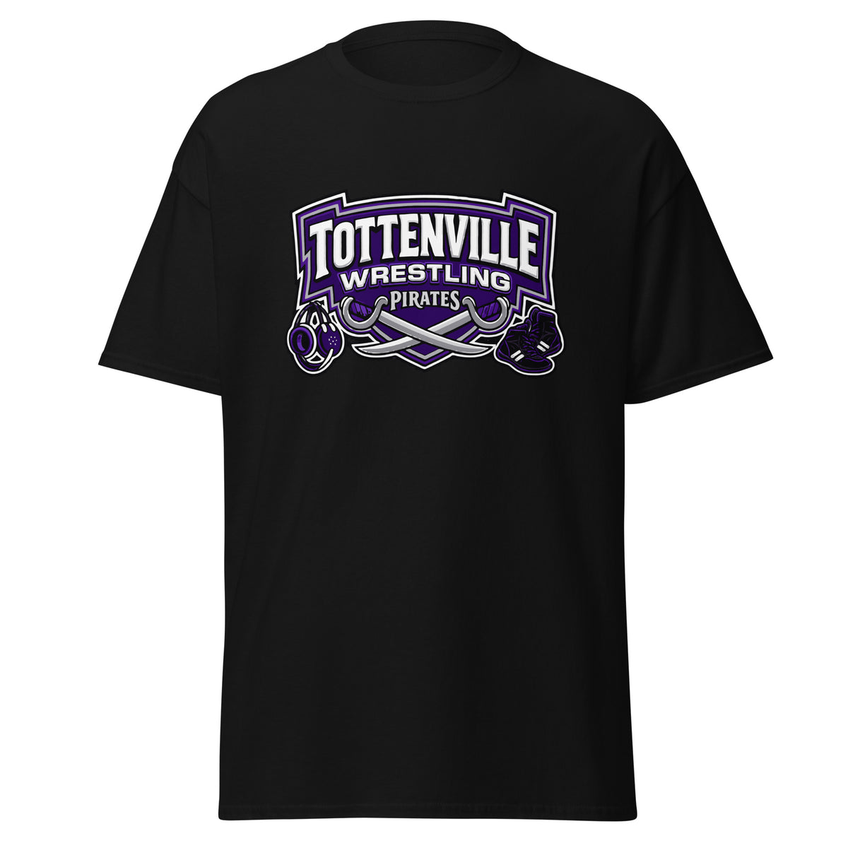 Classic | T-Shirt | Tottenville wrestling club | Vanguard Logo
