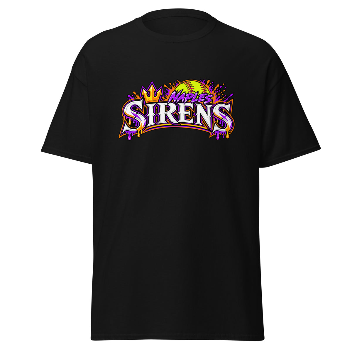 Classic | T-Shirt | Naples Sirens | Emblem Logo
