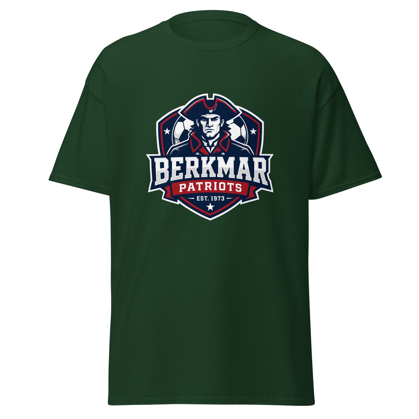 Classic | T-Shirt | Berkmar High School Soccer | Shield Logo