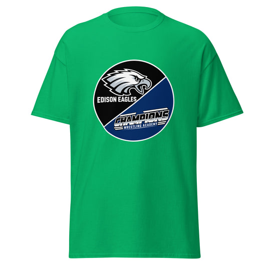 Classic | T-Shirt | Edison Eagles/CWA Wrestling | Badge Logo