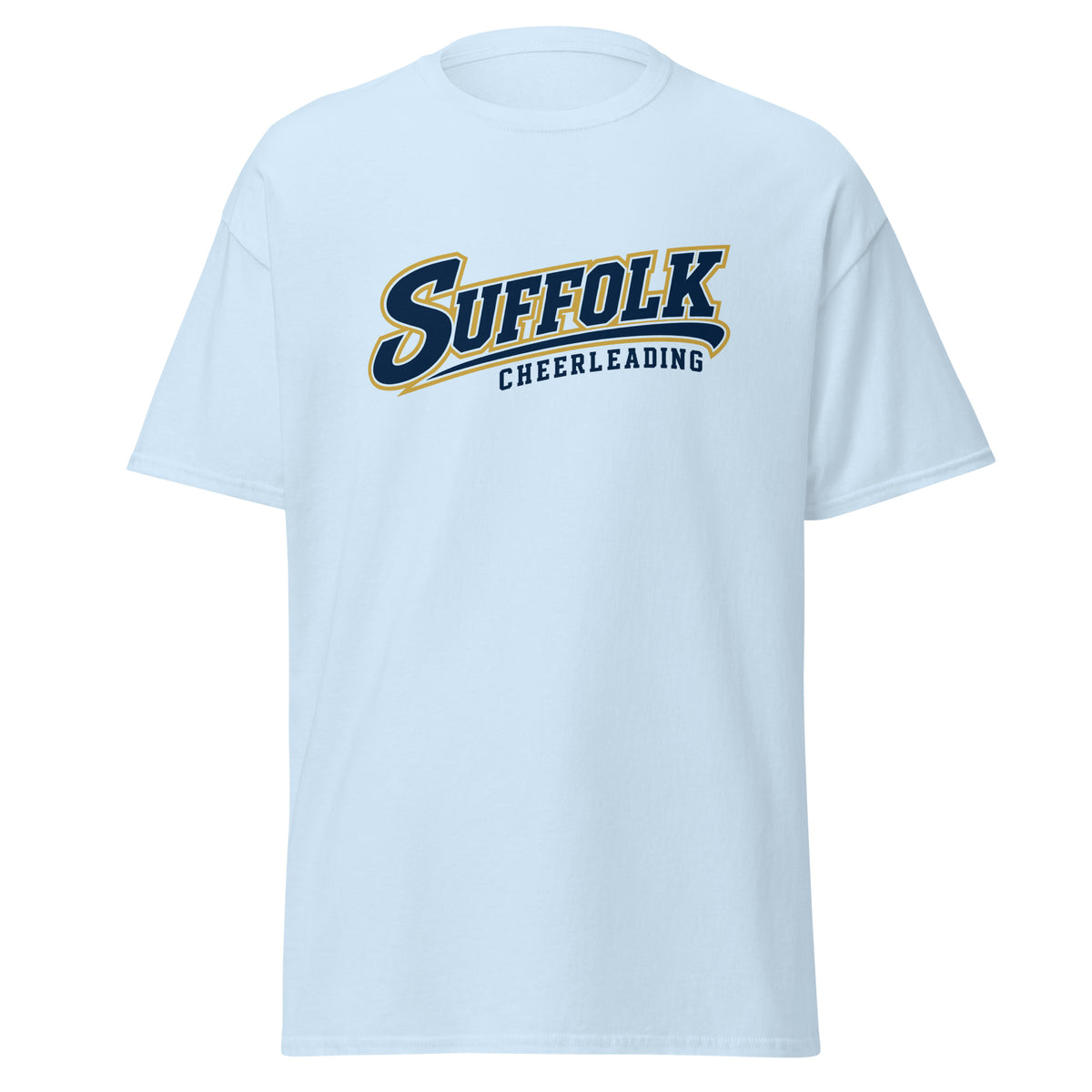 Classic | T-Shirt | Suffolk University Cheerleading | Athletics Logo