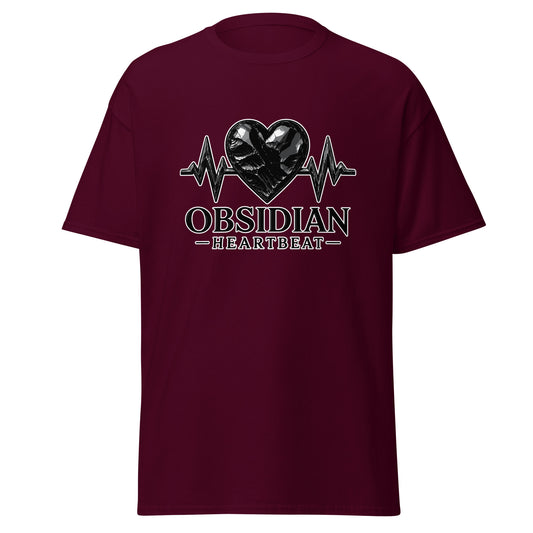 Classic | T-Shirt | Obsidian Heartbeat | Pulse Athletics Logo