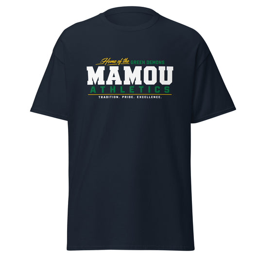 Classic | T-Shirt | Mamou High School | Modern Script Logo