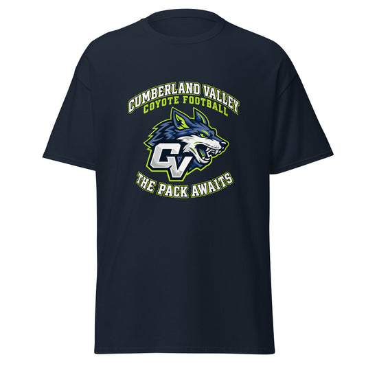 Classic | T-Shirt | Cumberland Valley Coyotes Football | Emblem Logo