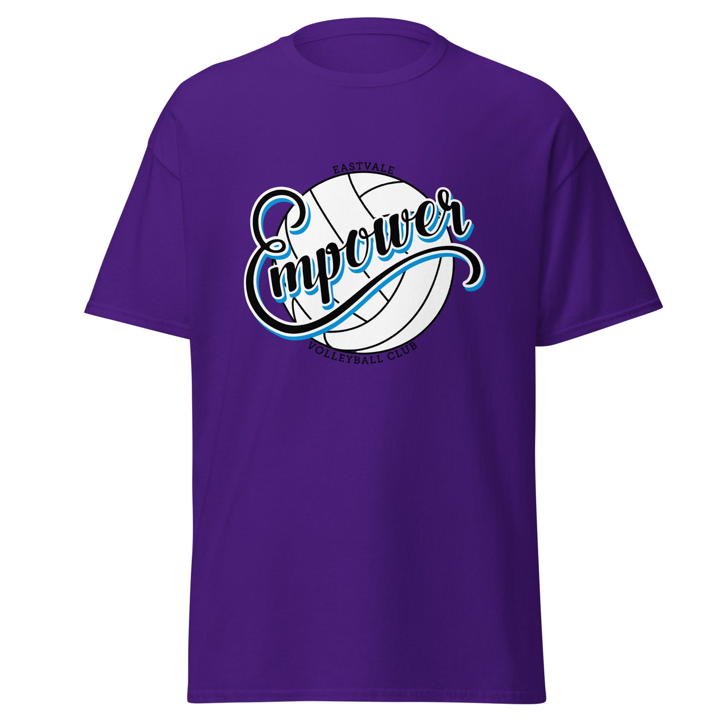 Classic | T-Shirt | Empower Volleyball Club | Emblem Logo
