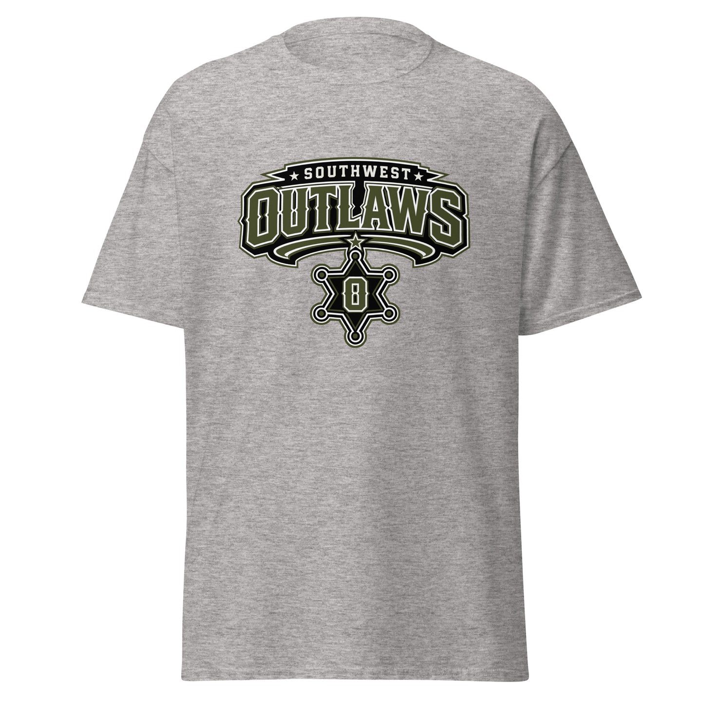 Classic | T-Shirt | Southwest Outlaws | Frontier Athletics Logo