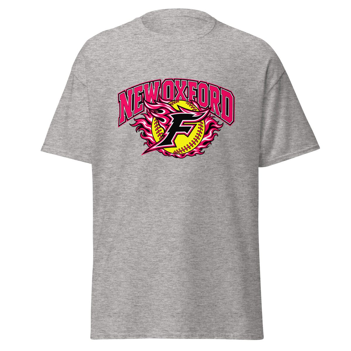 Classic | T-Shirt | New Oxford Girls Softball Association | Vanguard Logo
