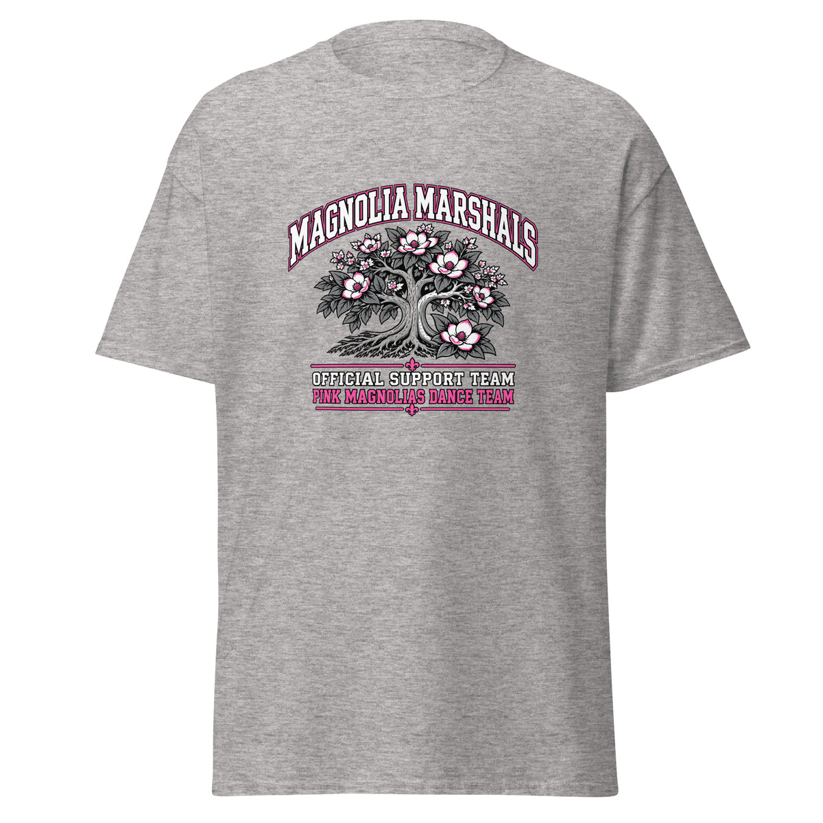 Classic | T-Shirt | Pink Magnolias Dance | Crest Logo