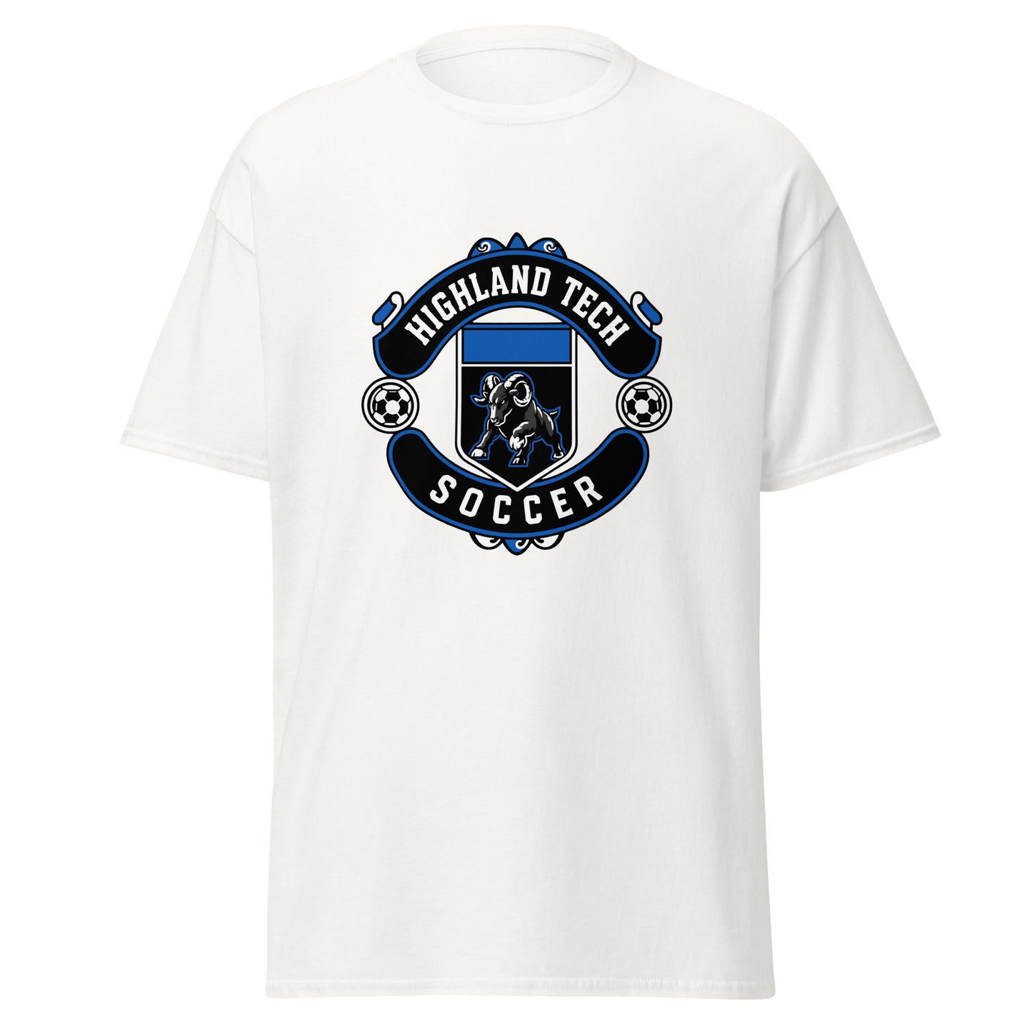 Classic | T-Shirt | Highland Soccer | Emblem Logo