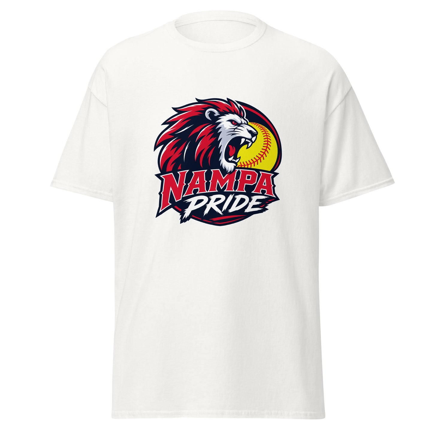 Classic | T-Shirt | Nampa Pride | Lion Crest Logo