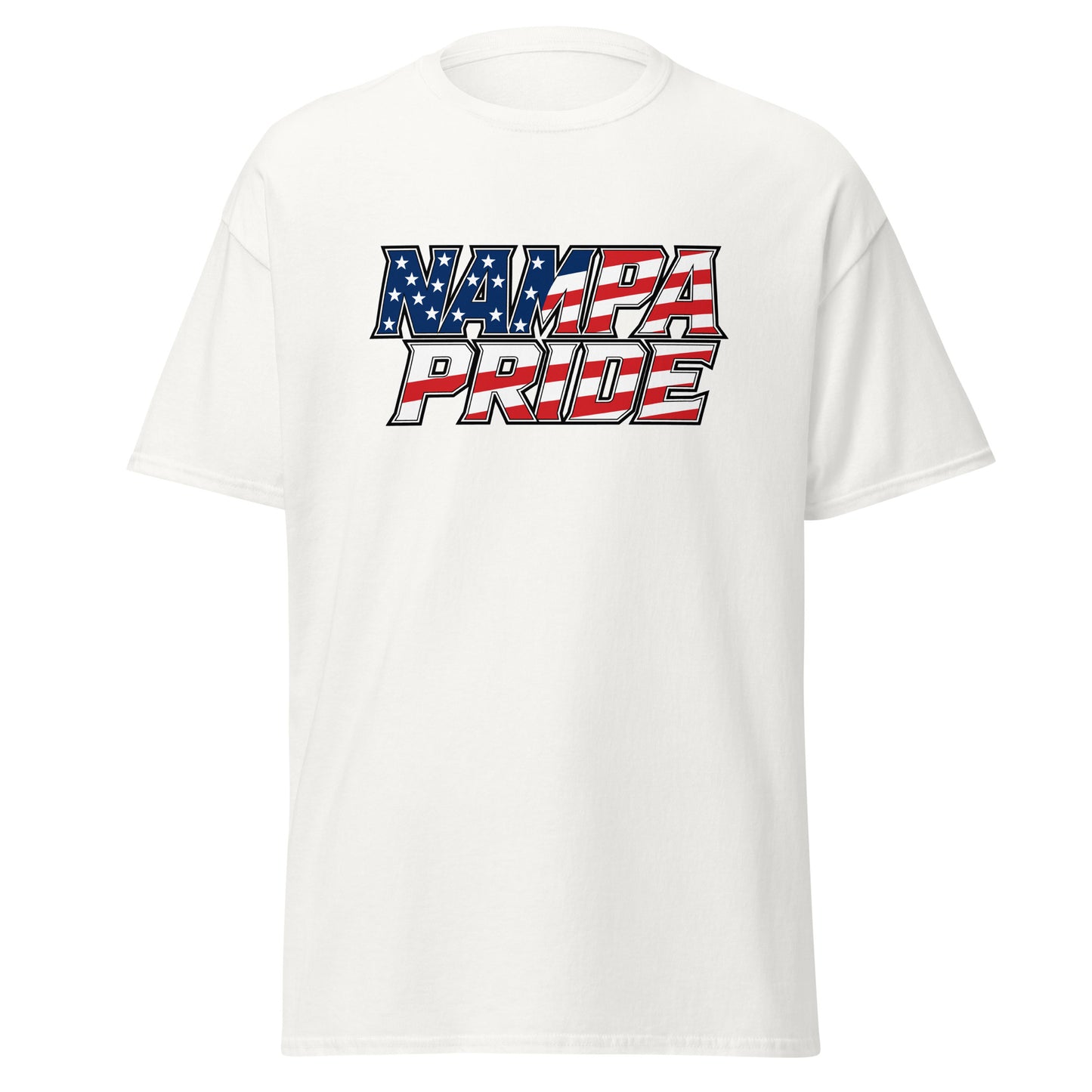 Classic | T-Shirt | Nampa Pride | Modern Script Logo