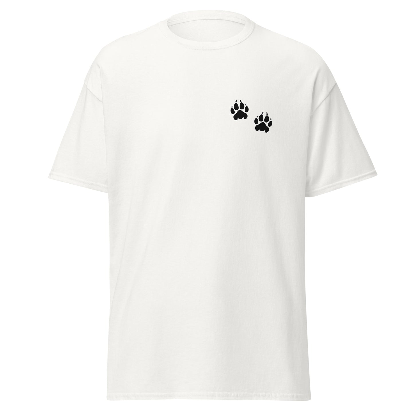 Classic | T-Shirt | Orange Wave Marching Band | Paw Mark Logo