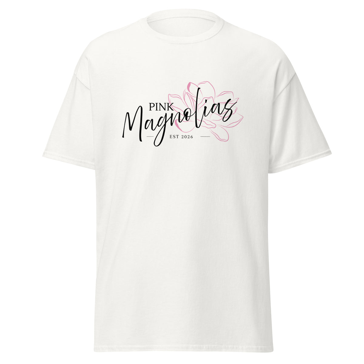 Classic | T-Shirt | Pink Magnolias Dance | Lettermark Logo