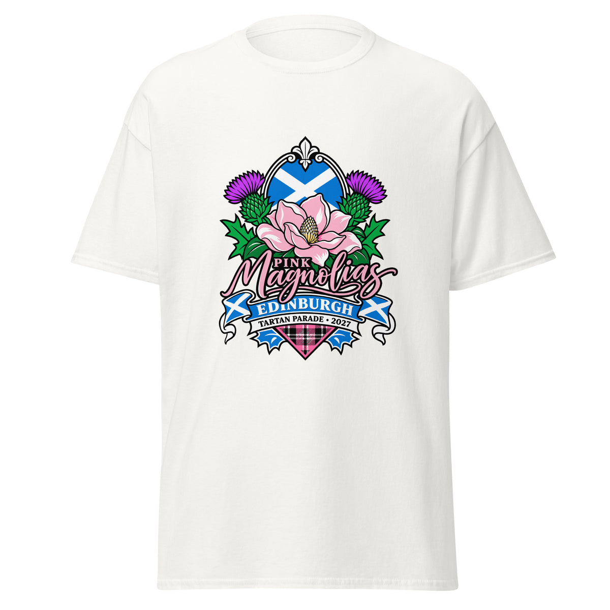 Classic | T-Shirt | Pink Magnolias Dance | Valor Logo